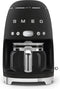 Smeg DCF02BLMEU - Filterkoffiemachine - 10 kopjes - Mat zwart