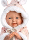 Llorens mini babypopje soft body Baby Smile met speen 31 cm
