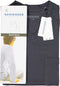 Schiesser Heren Shortama - Korte broek - V-hals - Antraciet - Maat S