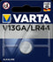 Varta V13GA - Alkaline knoopcel batterij - 1,5 Volt 125 mAh - Geschikt voor autosleutels en camera's