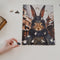 UNIDRAGON Houten Puzzel Voor Volwassenen Pop Art - Graaf Konijn - 250 stukjes - 32x23 cm
