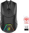 HXSJ T40 - Draadloze Gaming Muis - 2.4GHz / Bluetooth 5.1 - Ergonomisch - RGB Verlichting - Zwart