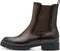 TAMARIS Core Dames Biker Boots - Metallic lak effect - Bruin