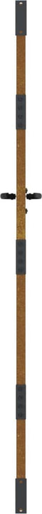 vidaXL - Poort - 85x175 - cm - cortenstaal