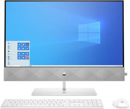 HP Pavilion 27-d0002nd - Alles-in-een-pc - Intel Core i5-10400T 8GB DDR4 1TB SSD 27" Full HD - Wit