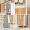 SoBuy BZR74-W - Badkamer Kolomkast - Grote Opbergruimte L31 x B32 x H170 cm - Blanc
