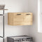 vidaXL - Wandkast - 60x36,5x35 - cm - bewerkt - hout - sonoma - eikenkleurig