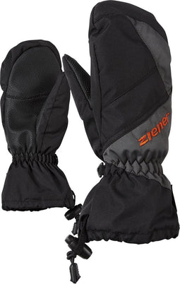 Ziener Agilo AS Skiwanten Junior Wintersporthandschoenen - Unisex - zwart/grijs