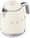 Smeg KLF05CREU - Mini Waterkoker - 0,8L - Crème