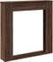 vidaXL - Haardombouw - 100x20x100 - cm - bewerkt - hout - bruin - eikenkleurig