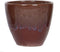 PTMD Vero Ronde Bloempot - H10 x Ø10,5 cm - terracotta - Rood