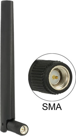 ZigBee multi antenne - omnidirectioneel - SMA (m) - 1-4,3 dBi / zwart
