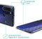 iMoshion Hoesje Geschikt voor Motorola Moto G8 Power Hoesje Siliconen - iMoshion Design hoesje - Transparant / Zwart / Hearts All Over Black