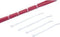 HellermannTyton 111-02319 T18I-N66-NA-C1 Kabelbinder 140 mm 2.50 mm Natuur Hittegestabiliseerd 100 stuk(s)