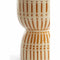 Light & Living Bijzettafel Finca - Wit - 28.5x28.5x42cm - Modern