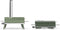 ZiiPa Pizza Oven Piana Eucalyptus - compact - houtgestookt