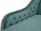 NIMES - Chaise longue - Mintgroen - Rechterzijde - Fluweel