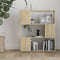 vidaXL-Boekenkast/kamerscherm-80x24x94-cm-spaanplaat-sonoma-eikenkleur