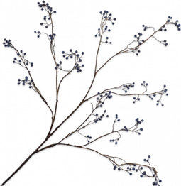 ZIJDE BLOEMEN - BLAUWE BESSENTAK (133 cm)
