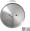 Skottsberg - Stainless Steel - Pannendeksel - Deksel - ø 28 cm - RVS