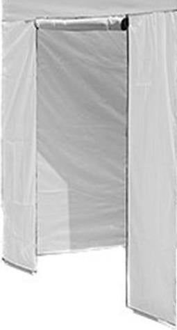 Zijwand Easy Up 3 mtr met deur kleur Wit