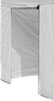 Zijwand Easy Up 3 mtr met deur kleur Wit