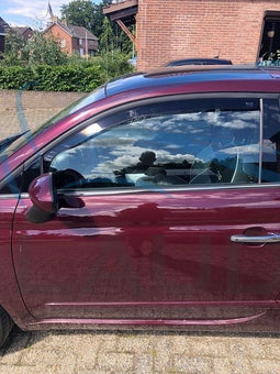 Zijwindschermen geschikt voor Fiat 500 3-deurs va. 2007