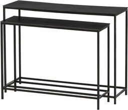 Wandtafel, set van 2, Black antique