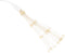 vidaXL - Kerstverlichting - vuurwerk - 140 - warmwitte - LED's - 17 - cm