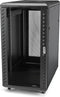 Startech.com RK2236BKF - 22U demonteerbare serverkast met wielen - glazen deur