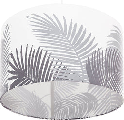 ZILLER - Hanglamp - Grijs - Polyester