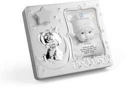 Zilverstad - Fotolijst & muziekdoos Baby 9x13 verzilverd