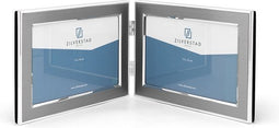 Zilverstad - Fotolijst Padua 2x 15x10 cm aluminium (2-luik)