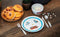 Zilverstad - Kinderservies Hulpdiensten 5-delig porselein/RVS (kinderbestek + servies)