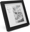 Zilverstad - Memory fotolijst met kruis icoon 10x15 cm