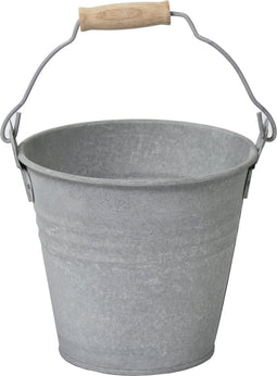 Zinc Old Look Bucket 2 Litres D16H14 cm bloempot