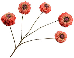 Zinnia tak oranje 91 cm Silk-Ka
