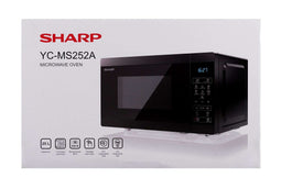 SHARP YC-MS252AE-B - Magnetron - 25 liter - Zwart