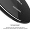 Innova® Draadloze Oplader 15W - QI Snellader - Inclusief Kabel - Wireless Fast Charger - Geschikt voor alle Draadloos Oplaadbare Smartphones - Zwart