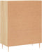 vidaXL - Dressoir - 69,5x34x90 - cm - bewerkt - hout - sonoma - eikenkleurig