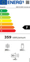 Exquisit SBS135-040FDI - Amerikaanse Koelkast - Met Display - No Frost - Super Freeze functie - 442