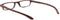 ZIPPER G27200 braun Kunststoffbrille im Etui Federtechnik +3.00 dpt