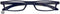 ZIPPER G27300 blau Kunststoffbrille im Etui Federtechnik +1.50 dpt