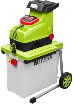 Zipper Super stille Hakselaar - 2800W - 60L opvangbak - Ø44 mm