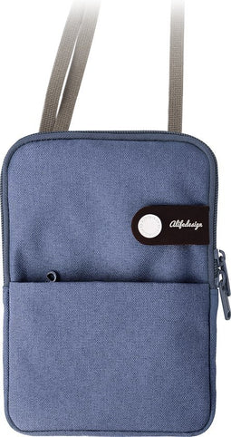 Zipurse Neck, Blue