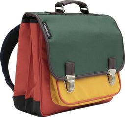 Retro boekentas medium - Color Block - Caramel et Cie