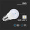 V-TAC VT-290-N E27 LED Lampen - Golf - Samsung - IP20 - Wit - 6,5W - 600 Lumen - 4000K - 5 Jaar