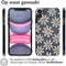 imoshion Hoesje Geschikt voor iPhone 11 Hoesje Siliconen - imoshion Design hoesje - Meerkleurig / Daisy Flower