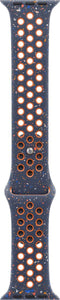 Apple MUUU3ZM/A - Bandje voor Apple Watch 38 mm 40 mm 41 mm - Ventilatie en uniek patroon - Blauw
