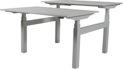 Zit Sta Bureau (2pp) - Elek 160x80/80 grijs - alu frame